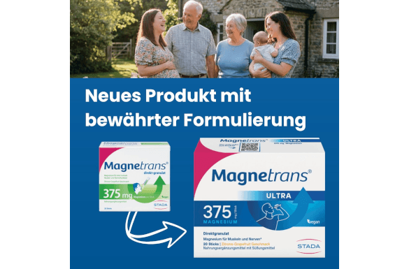 Magnetrans ULTRA Direkt-Granulat neues Design