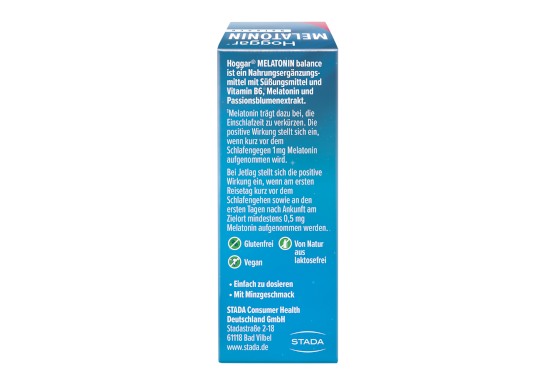 Umverpackung Hoggar® Melatonin Spray