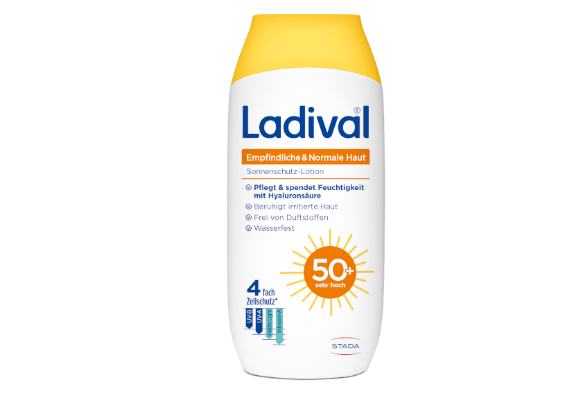 Ladival Empfindliche und Normale Haut Sonnenschutz-Lotion LSF 50+