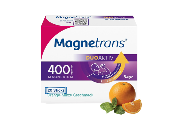 Umverpackung Magnetrans duo-aktiv 400 mg Direktgranulat-Stick