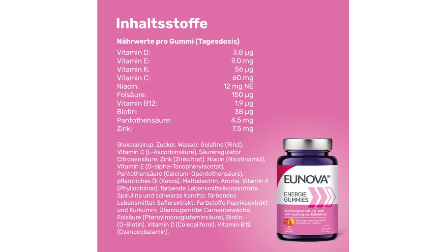 Eunova Energie Gummies