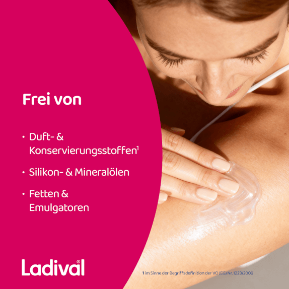 Frei von Emulgatoren, Duft- und Konservierungsstoffen