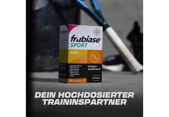 Frubiase Orange zum Sport