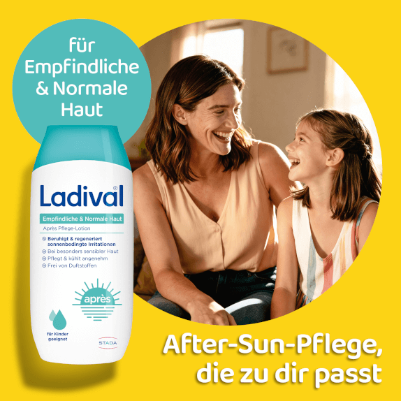 After Sun-Pflege für empfindliche und normale Haut