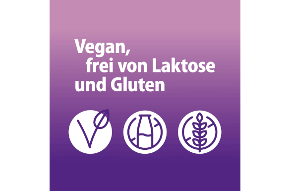 Magnetrans DuoAktiv Direktgranulat-Sticks sind vegan, frei von Laktose und Gluten