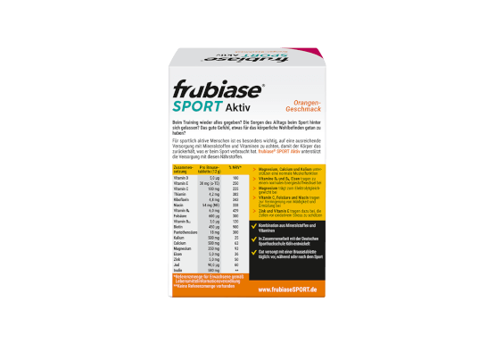 Packshot Frubiase Orange