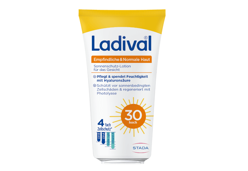 Ladival Empfindliche & Normale Haut Sonnenschutz-Lotion Gesicht LSF 30