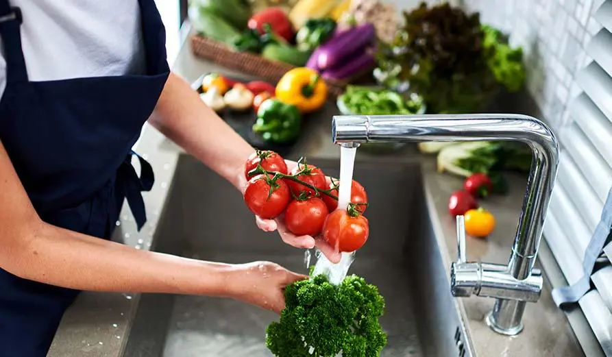 Wasserlösliche Vitamine können herausgewaschen werden