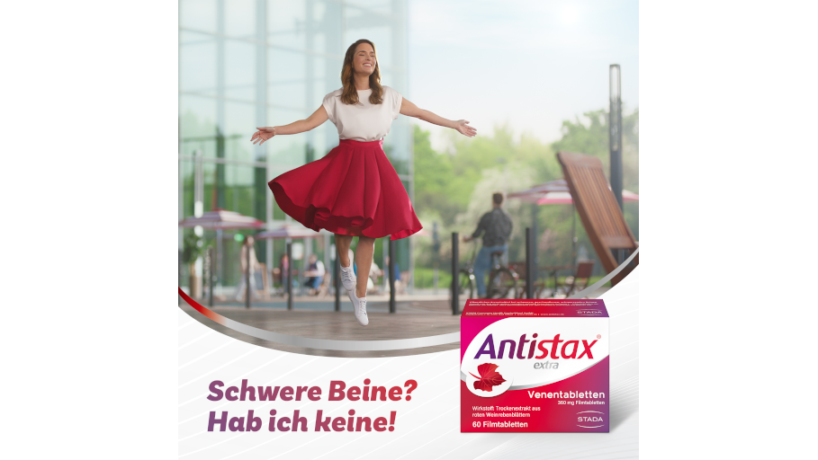 Antistax Venentabletten gegen schwere Beine