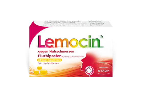Umverpackung Lemocin Flurbiprofen Lutschtabletten Umverpackung Lemocin Flurbiprofen Lutschtabletten