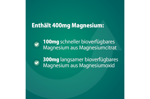 Magnetrans RELAXPLUS mit 400mg Magnesium Magnetrans RELAXPLUS mit 400mg Magnesium