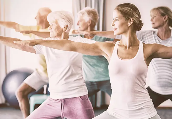 Bewegung an der frischen Luft