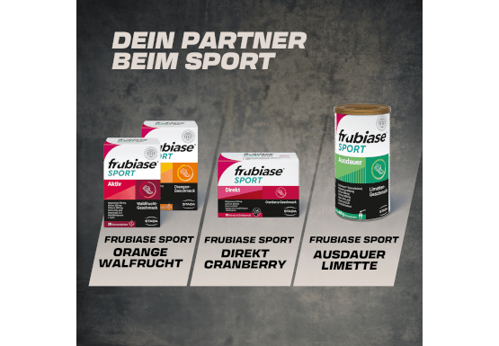 Frubiase Sport sortiment