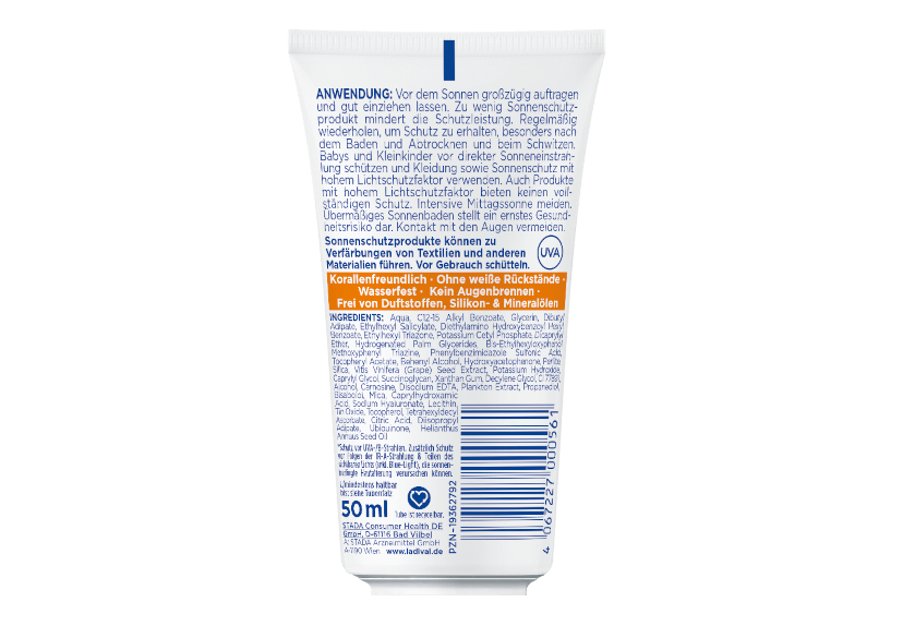 Ladival Empfindliche und Normale Haut Sonnenschutz-Lotion Gesicht LSF 30