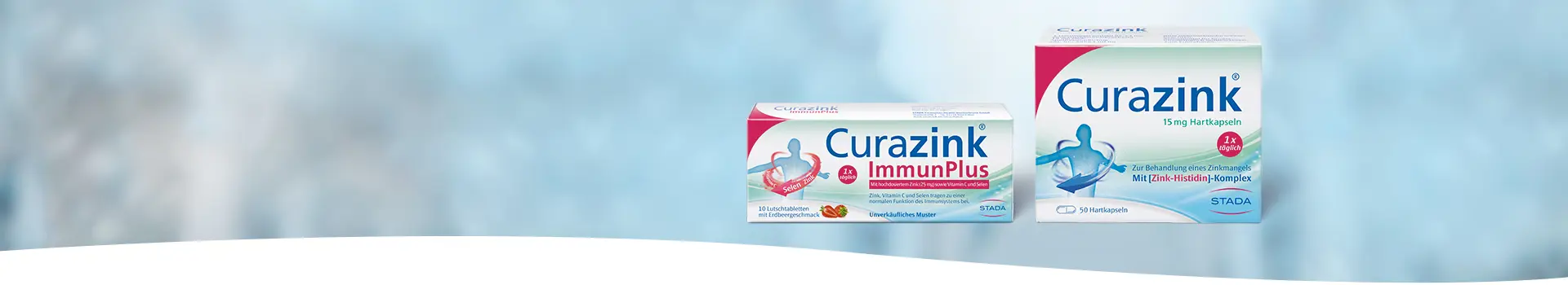 Zinkpräparate von Curazink® 