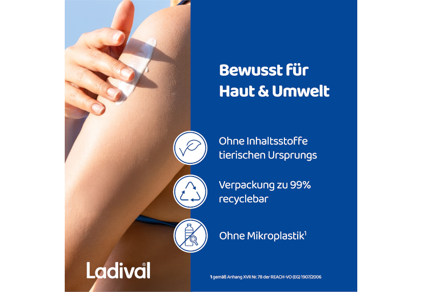 Ohne tierische Inhaltsstoffe und Mikroplastik
