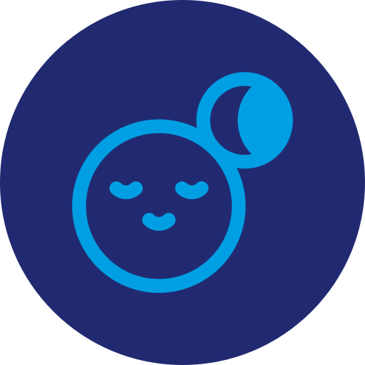 Icon Besser Schlafen Icon für besserer Schlaf
