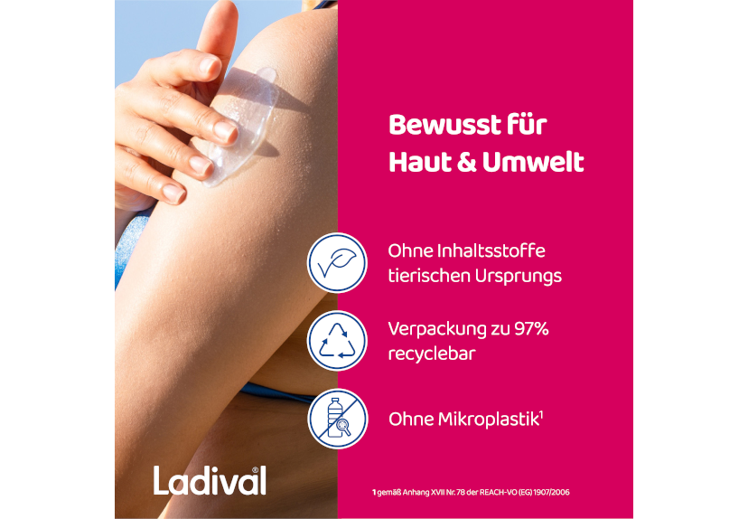 Ohne tierische Inhaltsstoffe und Mikroplastik