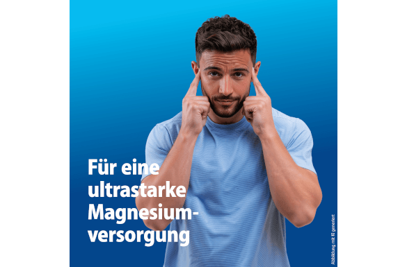 Magnetrans ULTRA 375mg unterstützt eine Magnesiumversorgung