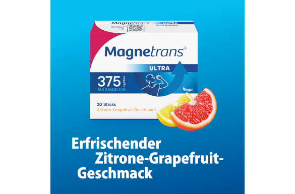 Magnetrans ULTRA Direkt-Granulat mit Grapefruit- Zitronengeschmack