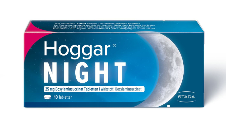 Hoggar Night Tabletten Packung