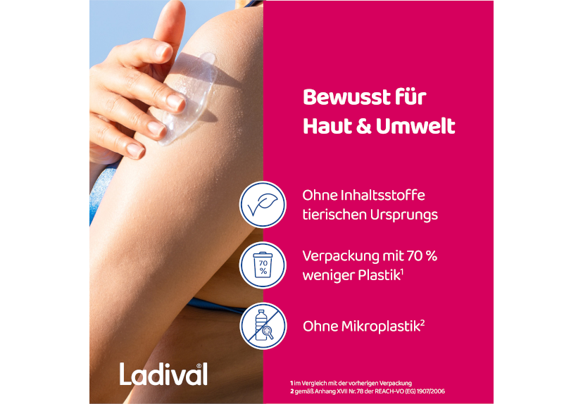 Ohne tierische Inhaltsstoffe und Mikroplastik