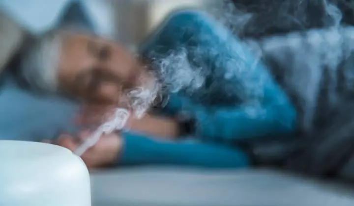 Luftbefeuchter als Einschlafhilfe