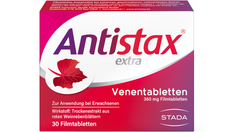 Umverpackung Antistax Venentabletten