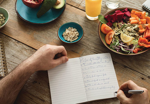 Tagebuch der Ernährung bei Neurodermitis