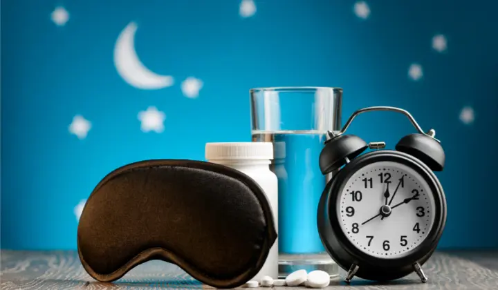 Utensilien zum Schlafen 