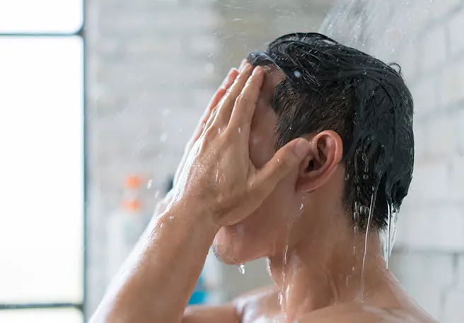 Regelmäßiges Wechselduschen